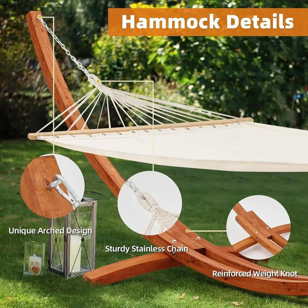 Heavy Duty Two Person Hammock With Stand