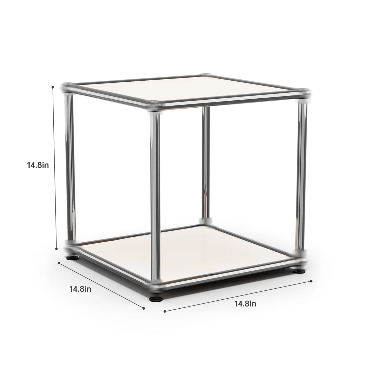 Modern Stainless Steel Storage Cabinet TV Stand