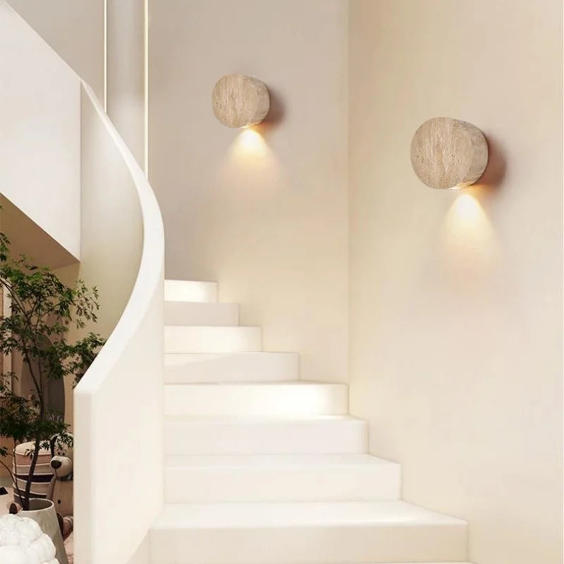 Jiankexing Natural Stone LED Wall Lamp