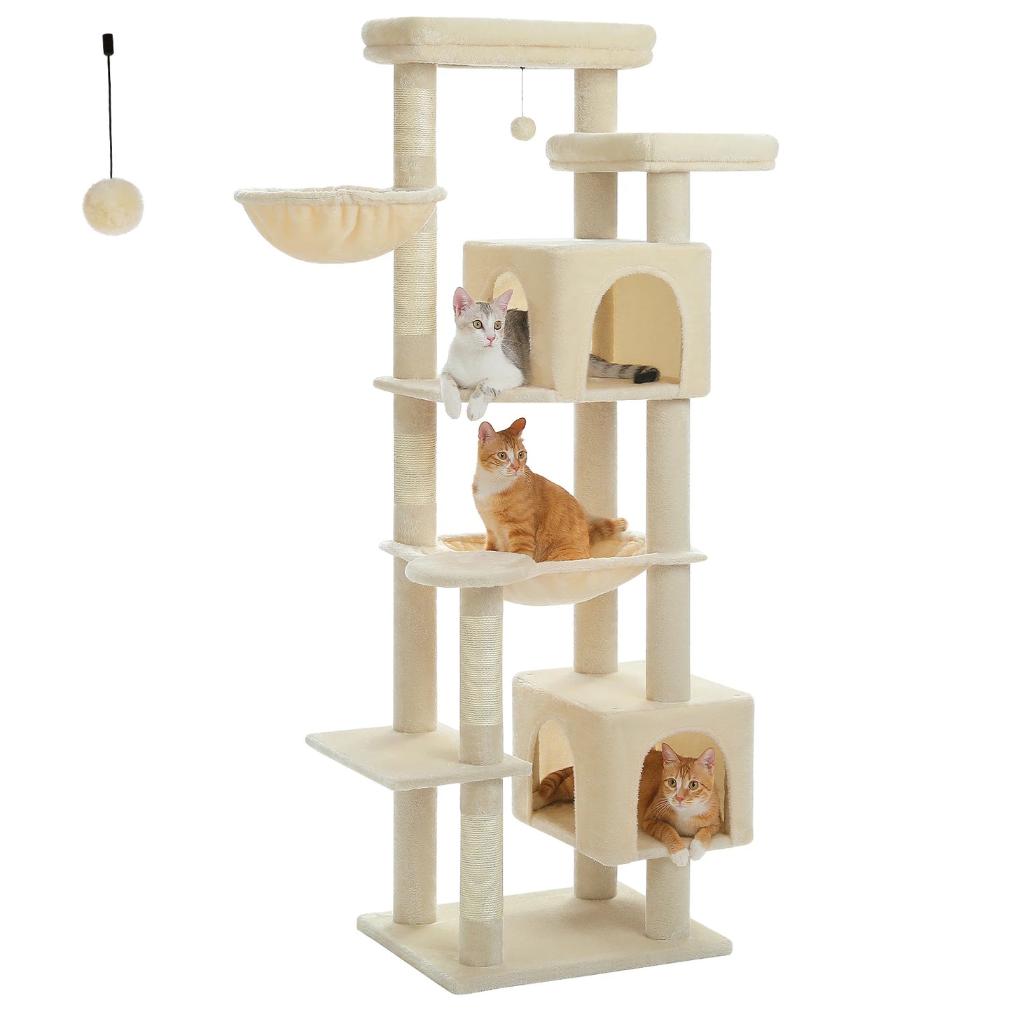 PAWZ Road Multi Tier Cat Tower With Hammock