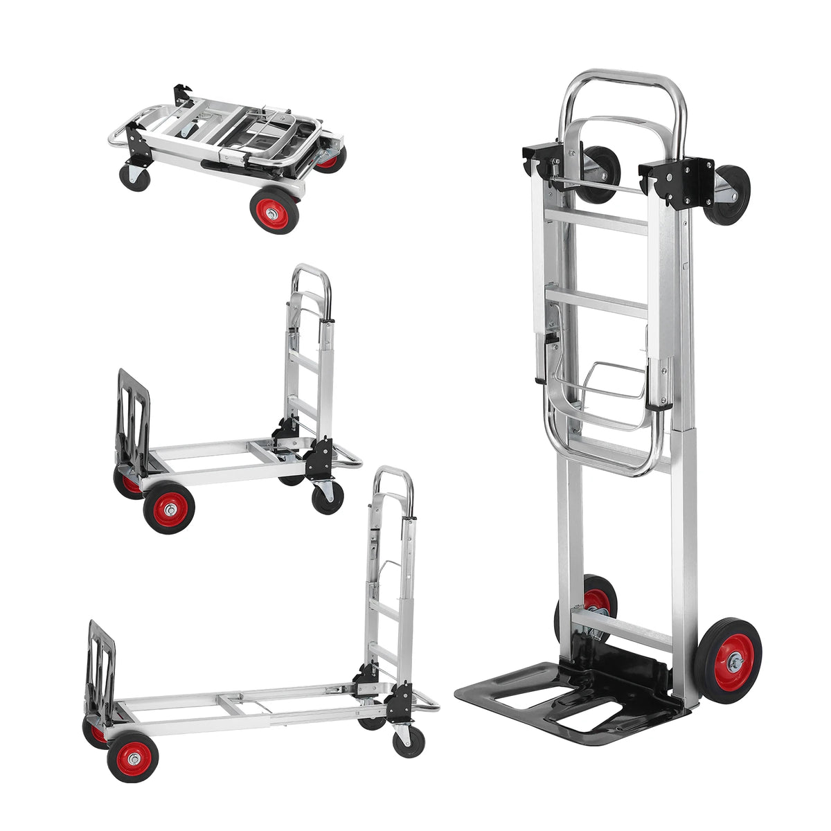 SucceBuy 400 Lb Folding Hand Truck Utility Dolly