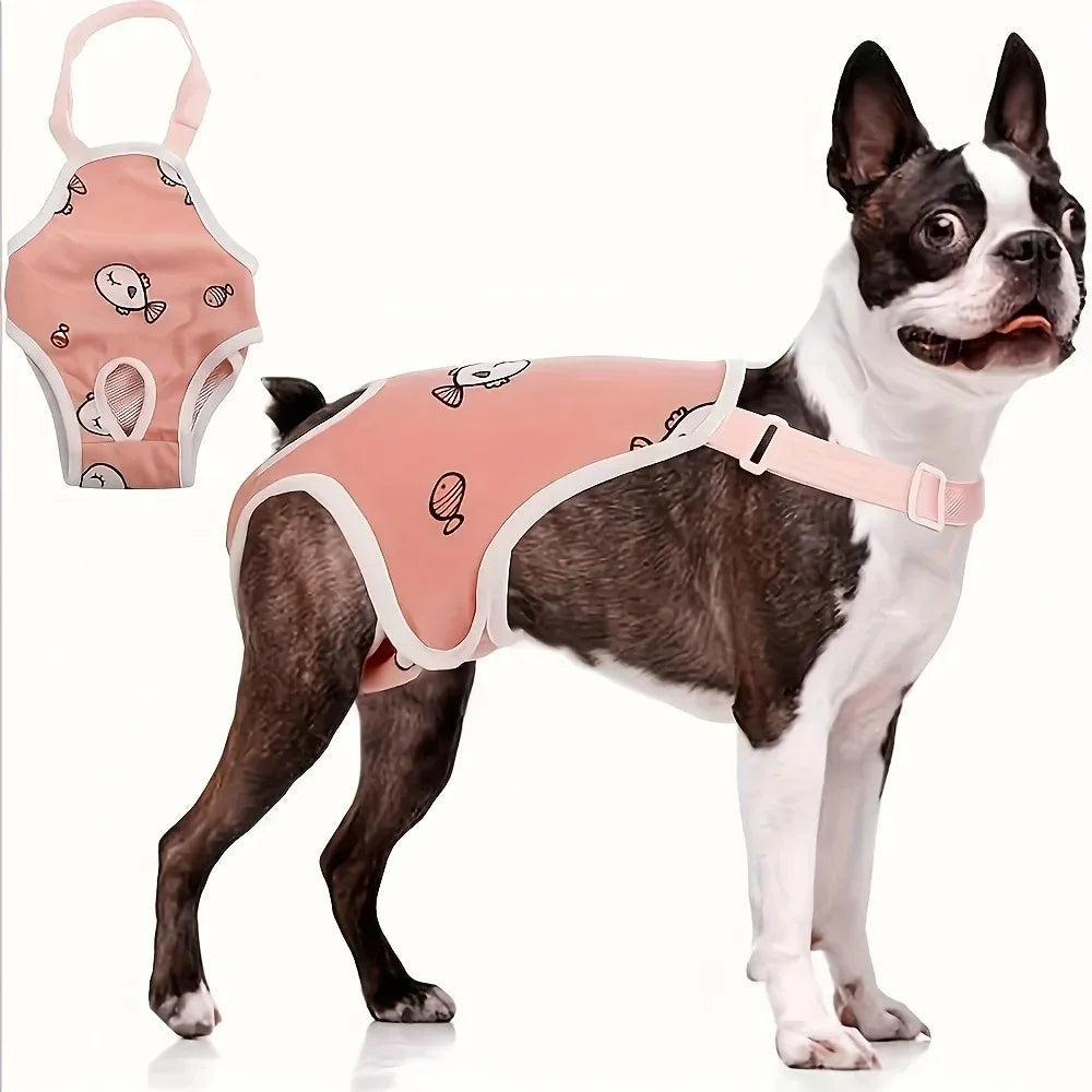 Washable Adjustable Female Dog Underwear Pants