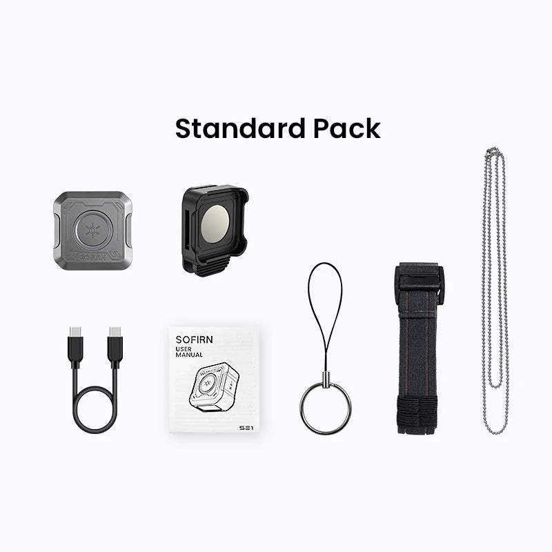 Sofirn SE1 Pocket Flashlight With RGB Ring And UV