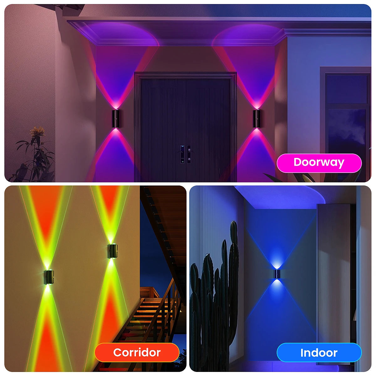 Aiopp LED Motion Sensor Wall Sconce Light