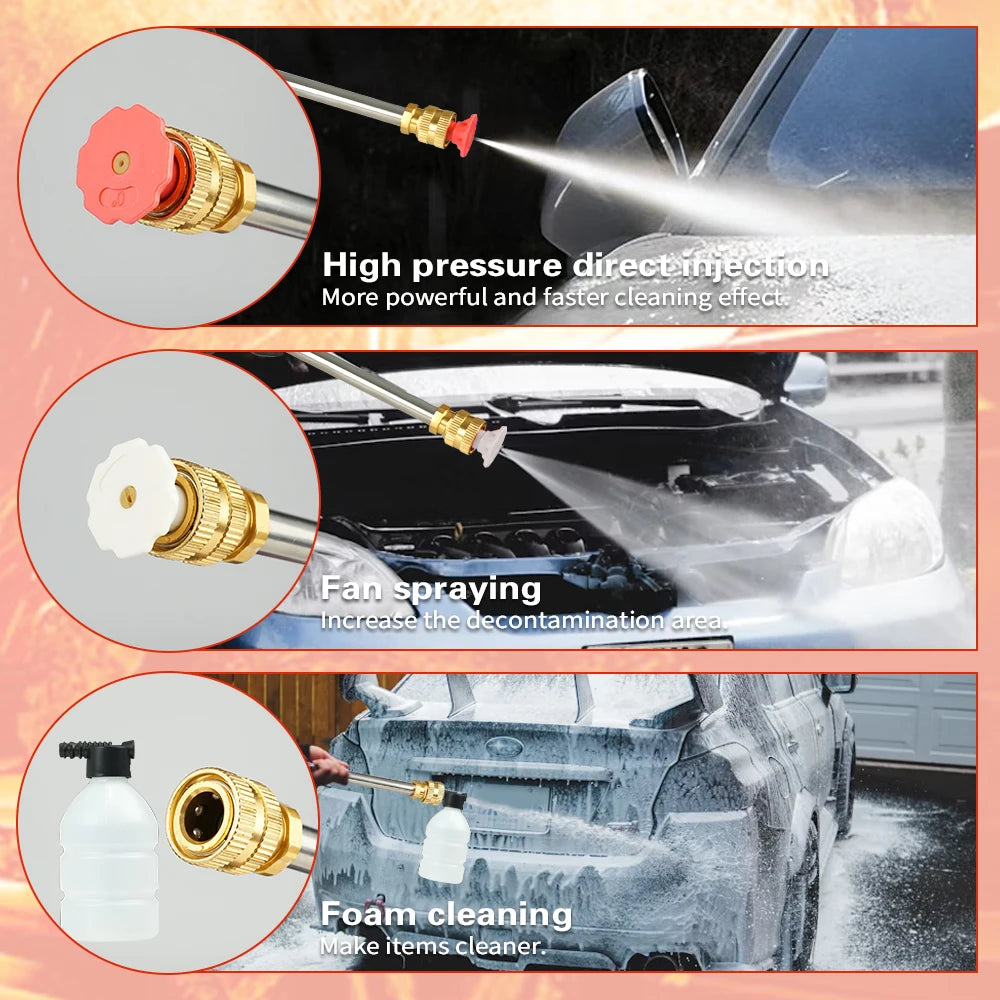 Cordless 21V High Pressure Car Cleaning Sprayer
