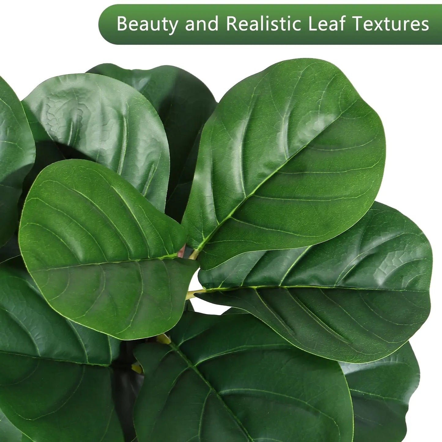 Artificial Fiddle Leaf Fig Tree With 141 Leaves