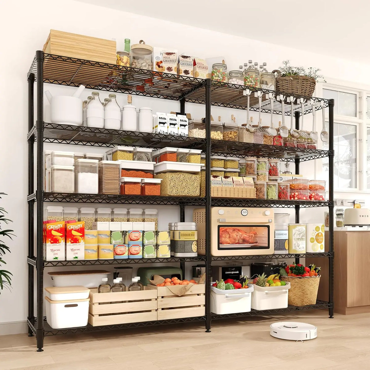 TWISTER CK Adjustable Metal Storage Shelving Unit