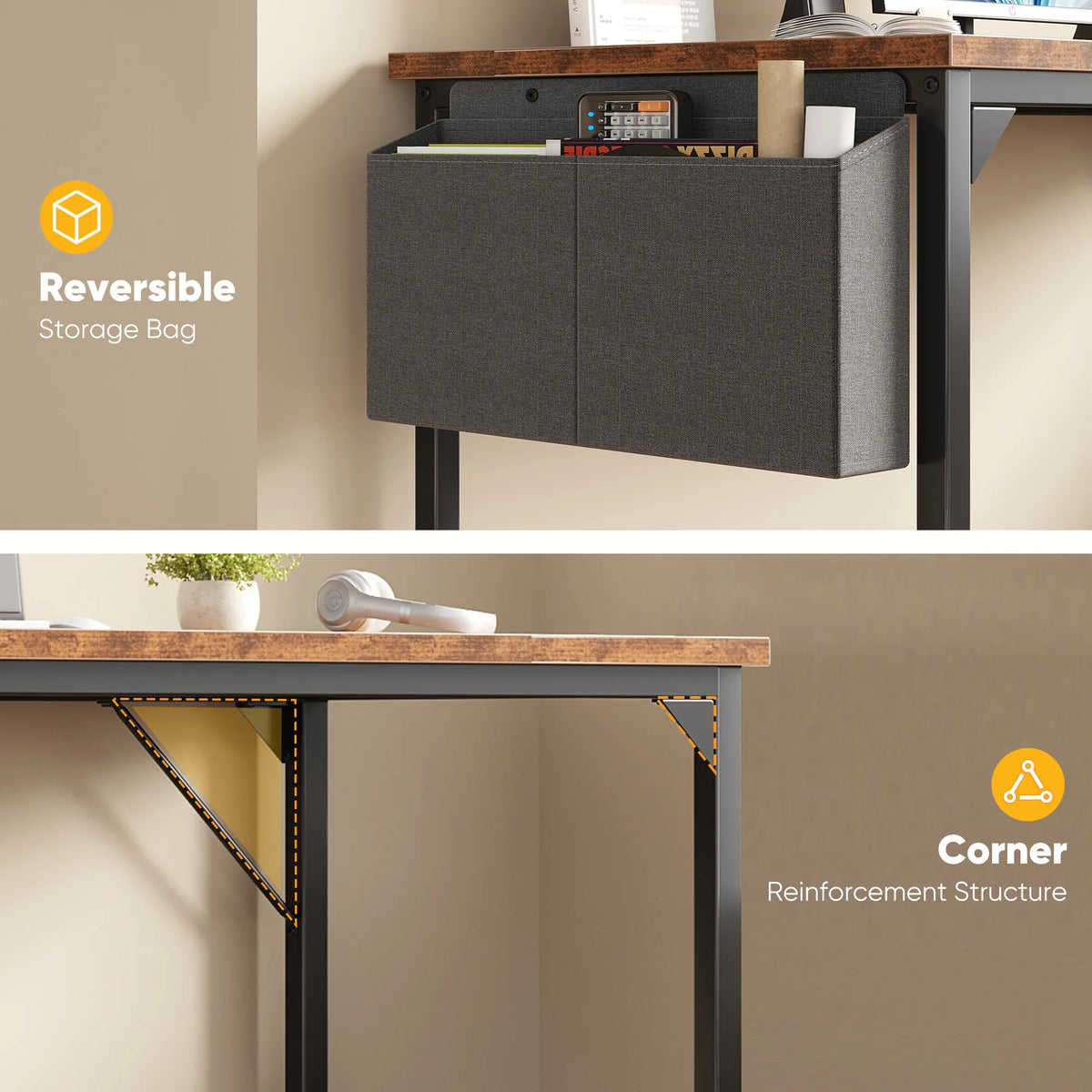 JHK Computer Gaming Desk With Storage Bag