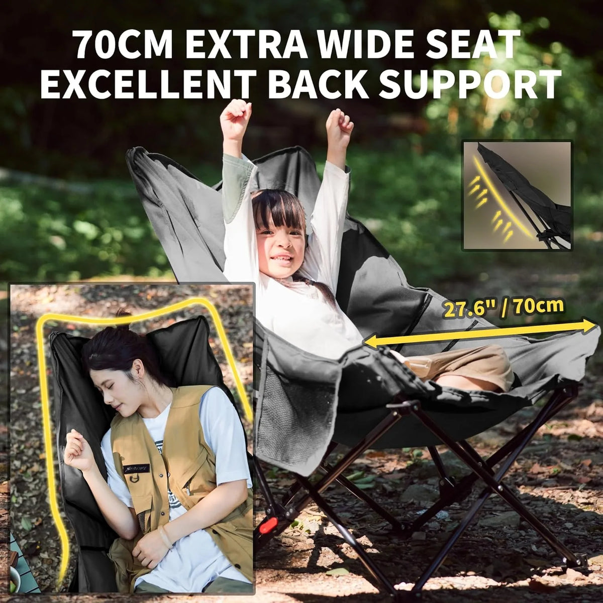 Naturehike Sea Star Outdoor Folding Moon Chair Recliner