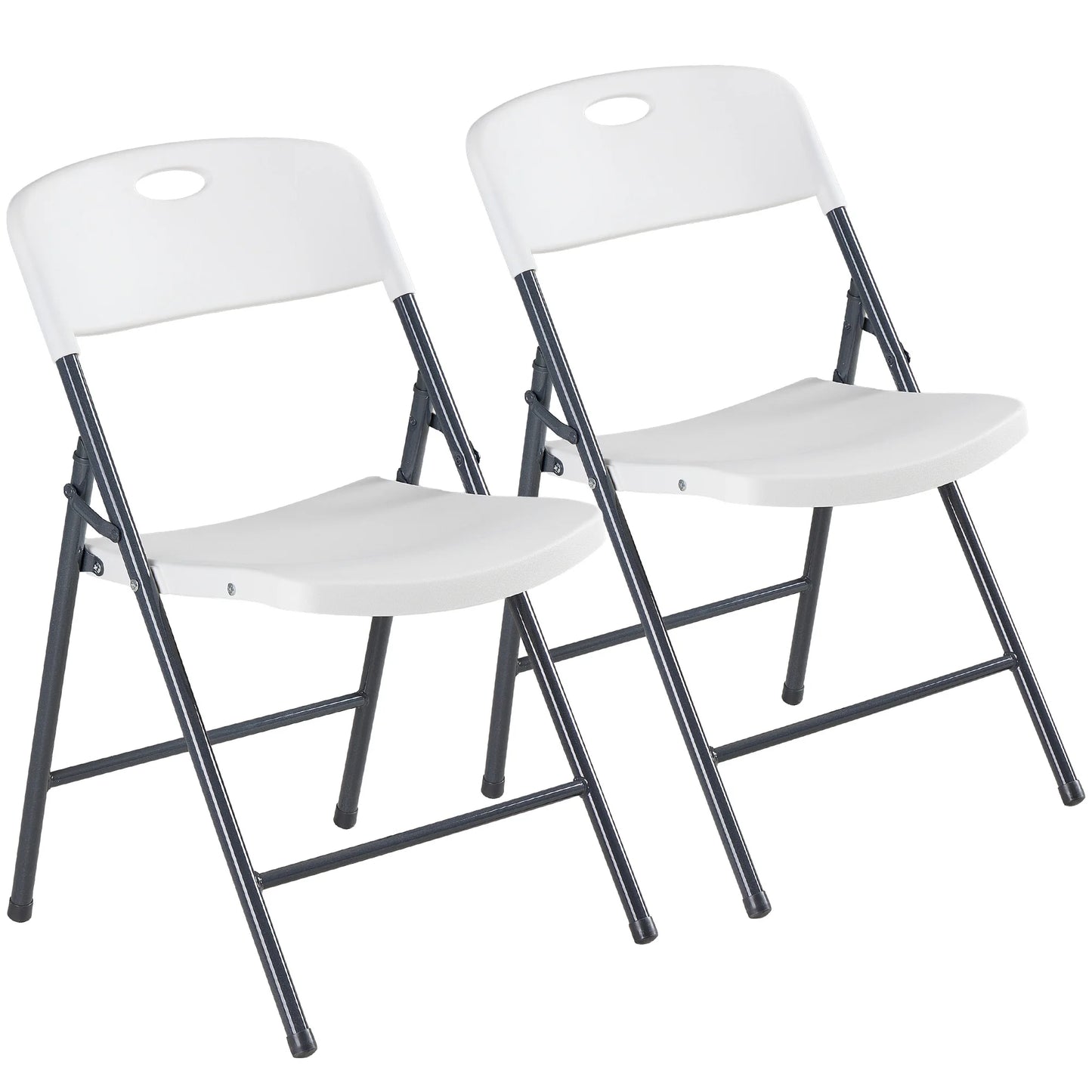 Jhk Heavy Duty Stackable Folding Chair