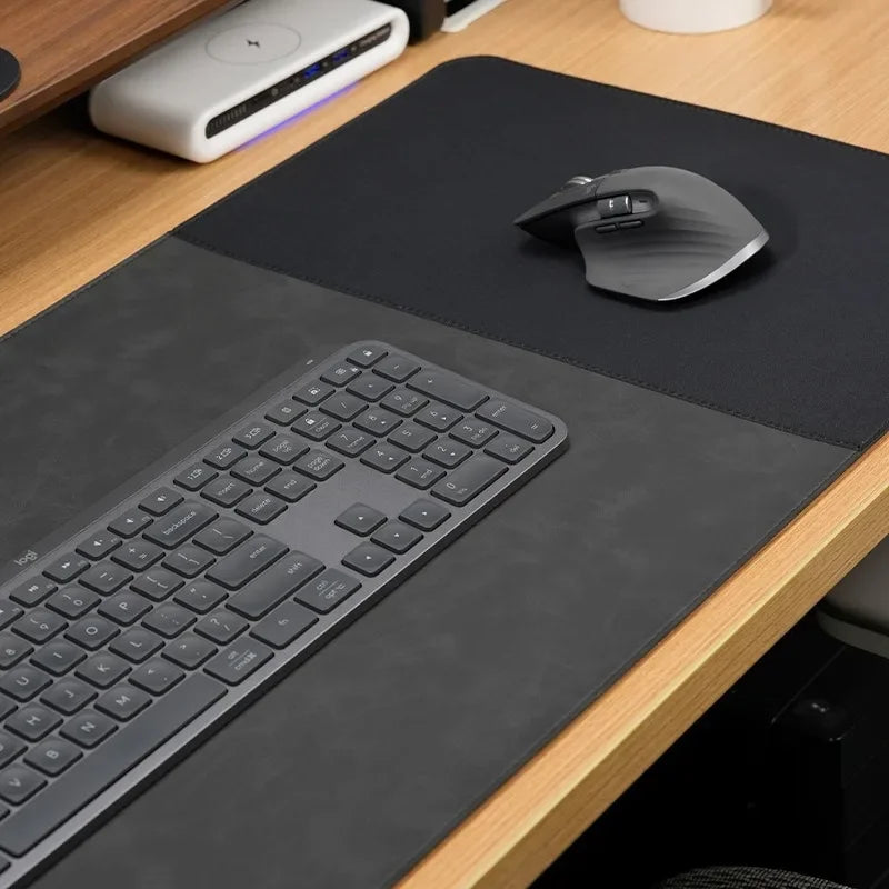 Xummen Double Sided Waterproof Leather Desk Mat