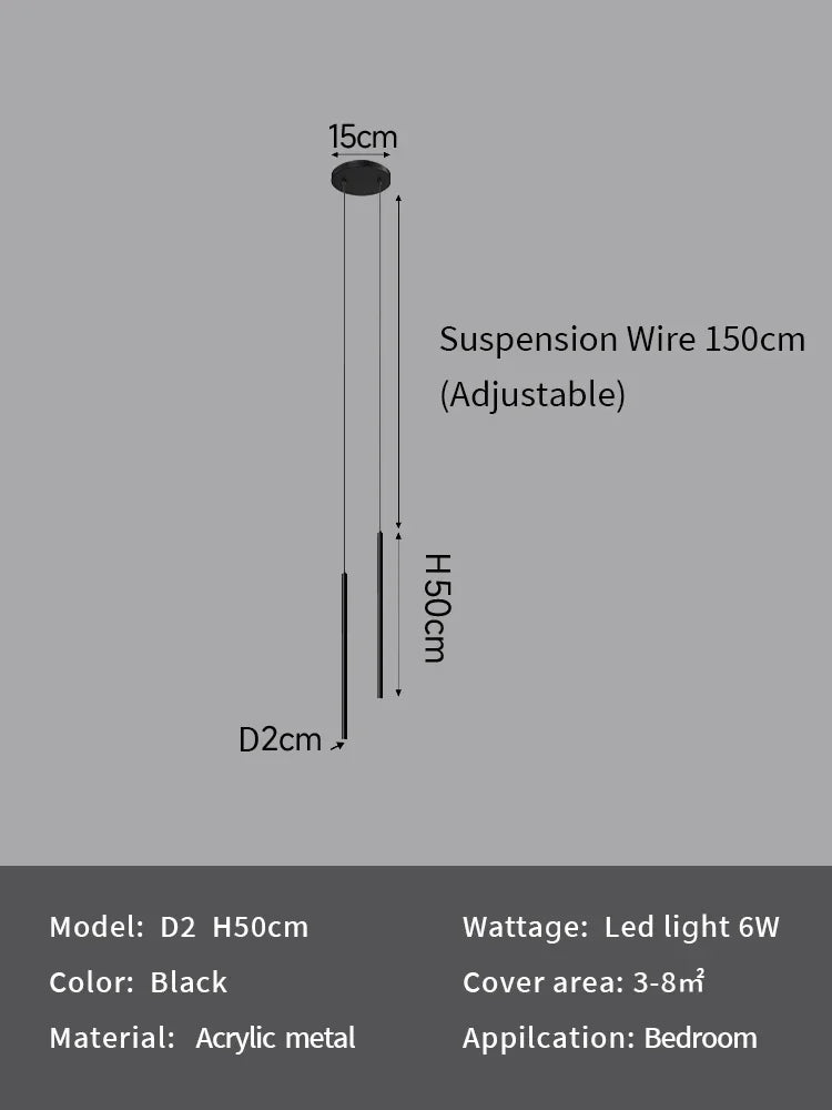 SaloEElaitte Modern Minimalist LED Pendant Lights