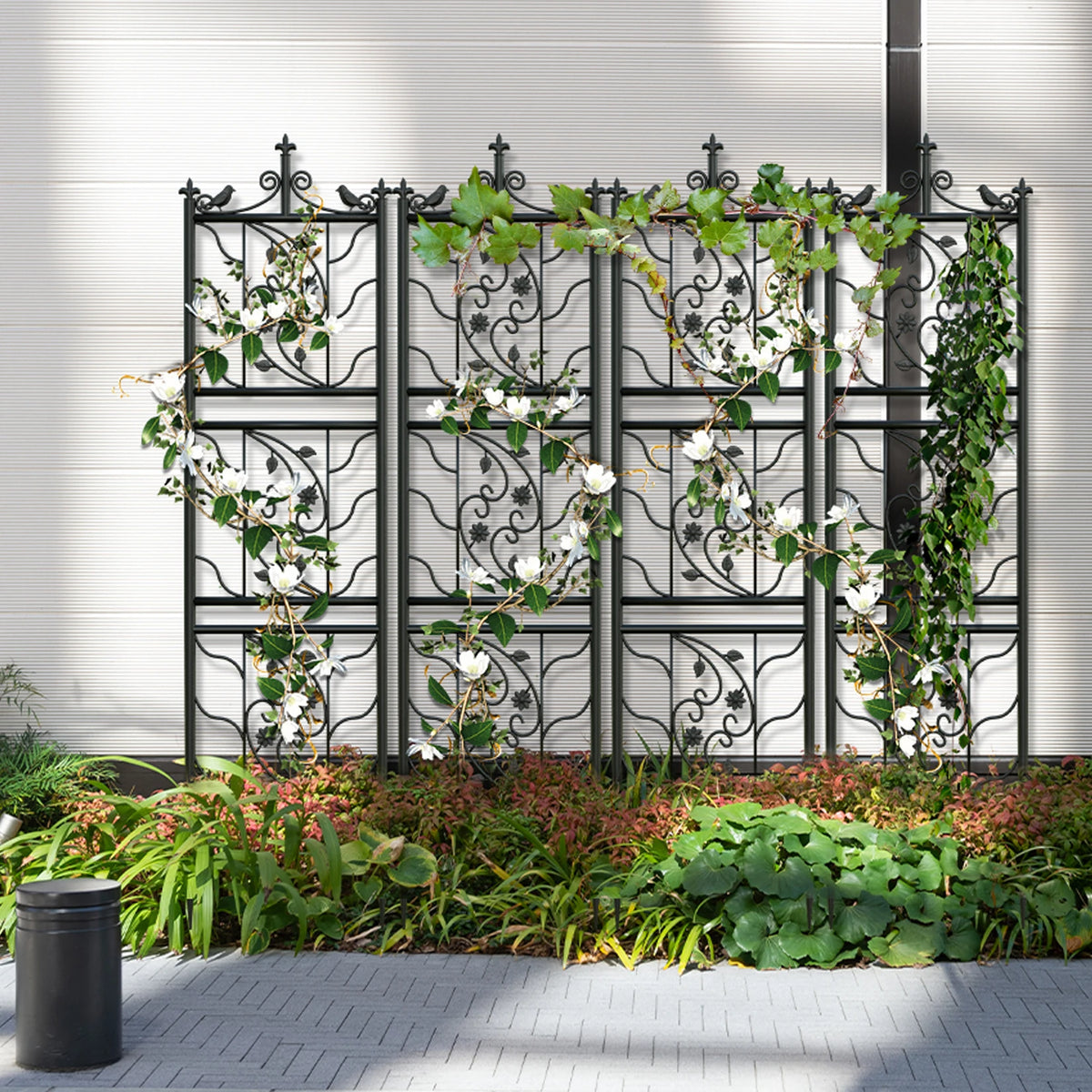 Decorative Outdoor Metal Garden Trellis Panel