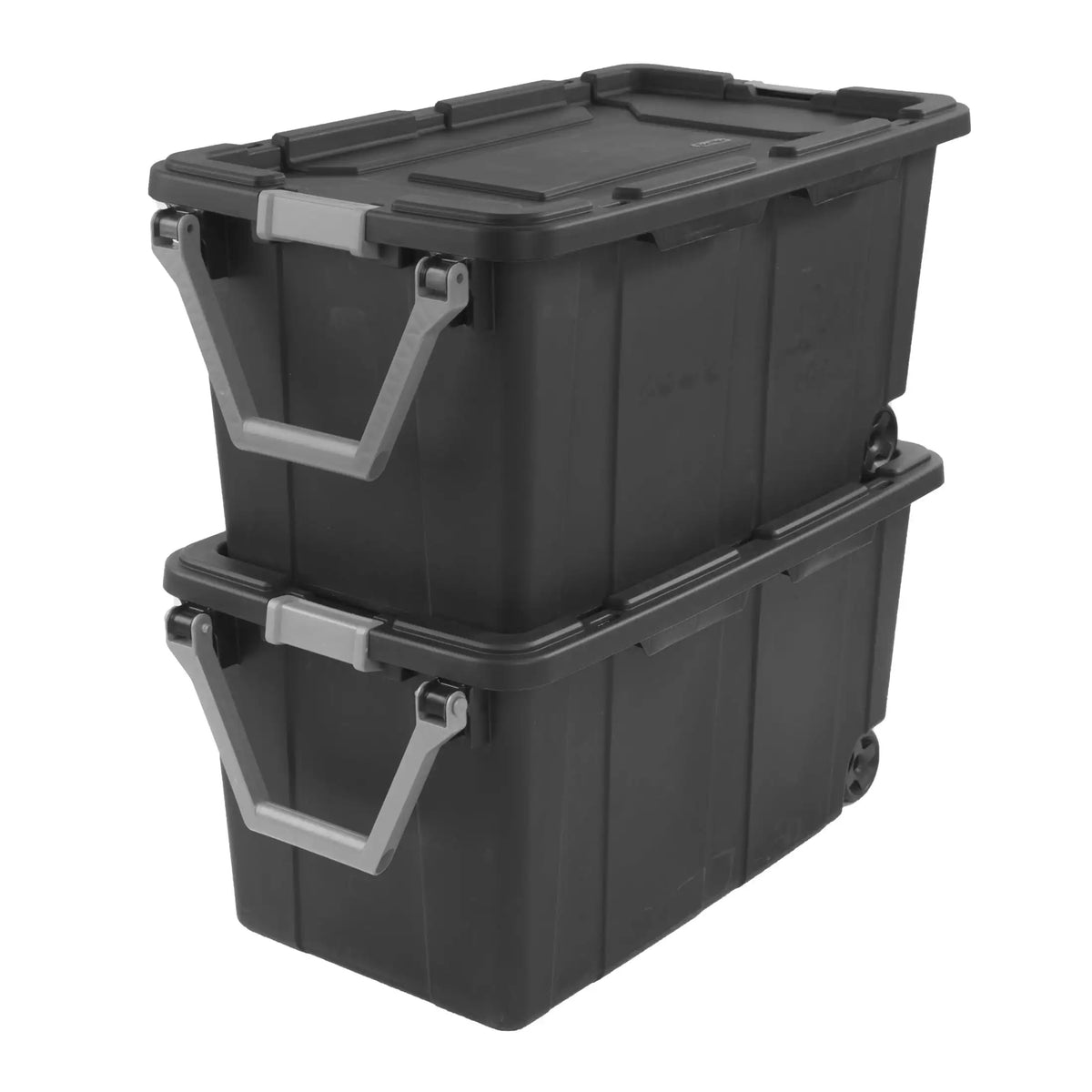 Sterilite Wheeled Plastic Industrial Storage Bin