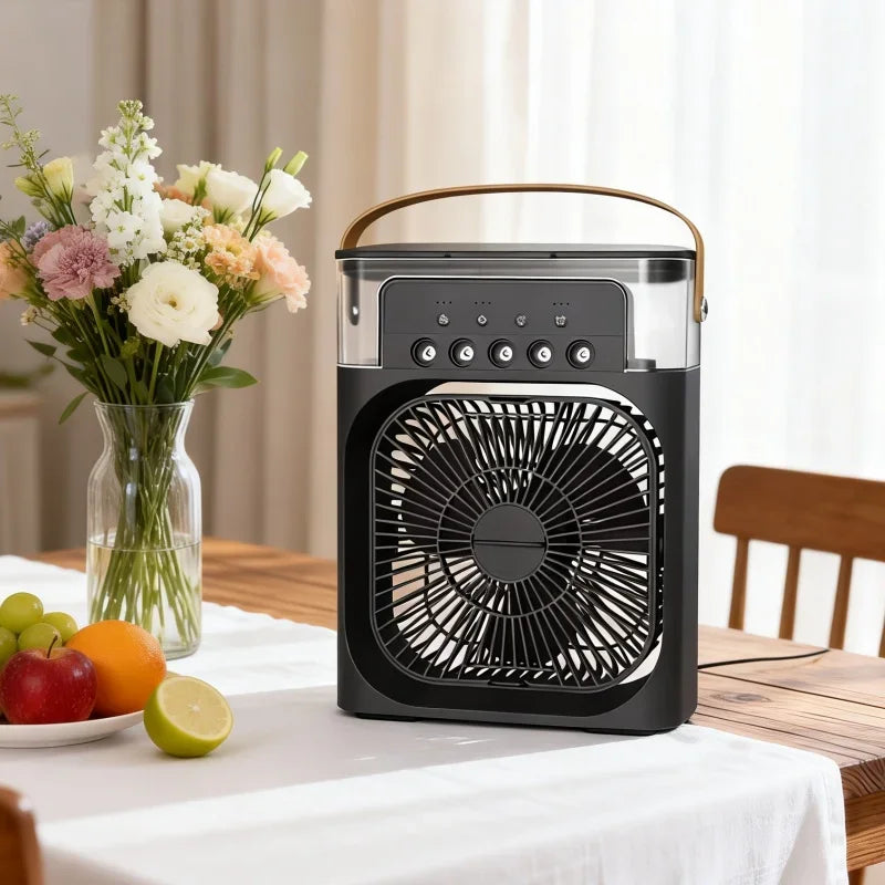 Lism Portable 3 In 1 Air Cooler With Led Light