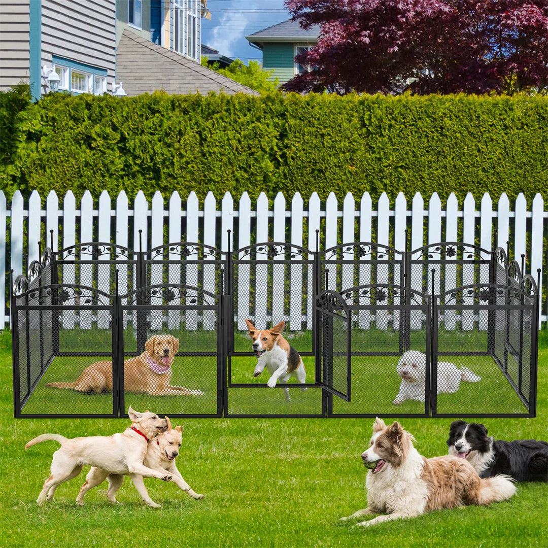 Bingopaw Heavy Duty Eight Panel Dog Playpen