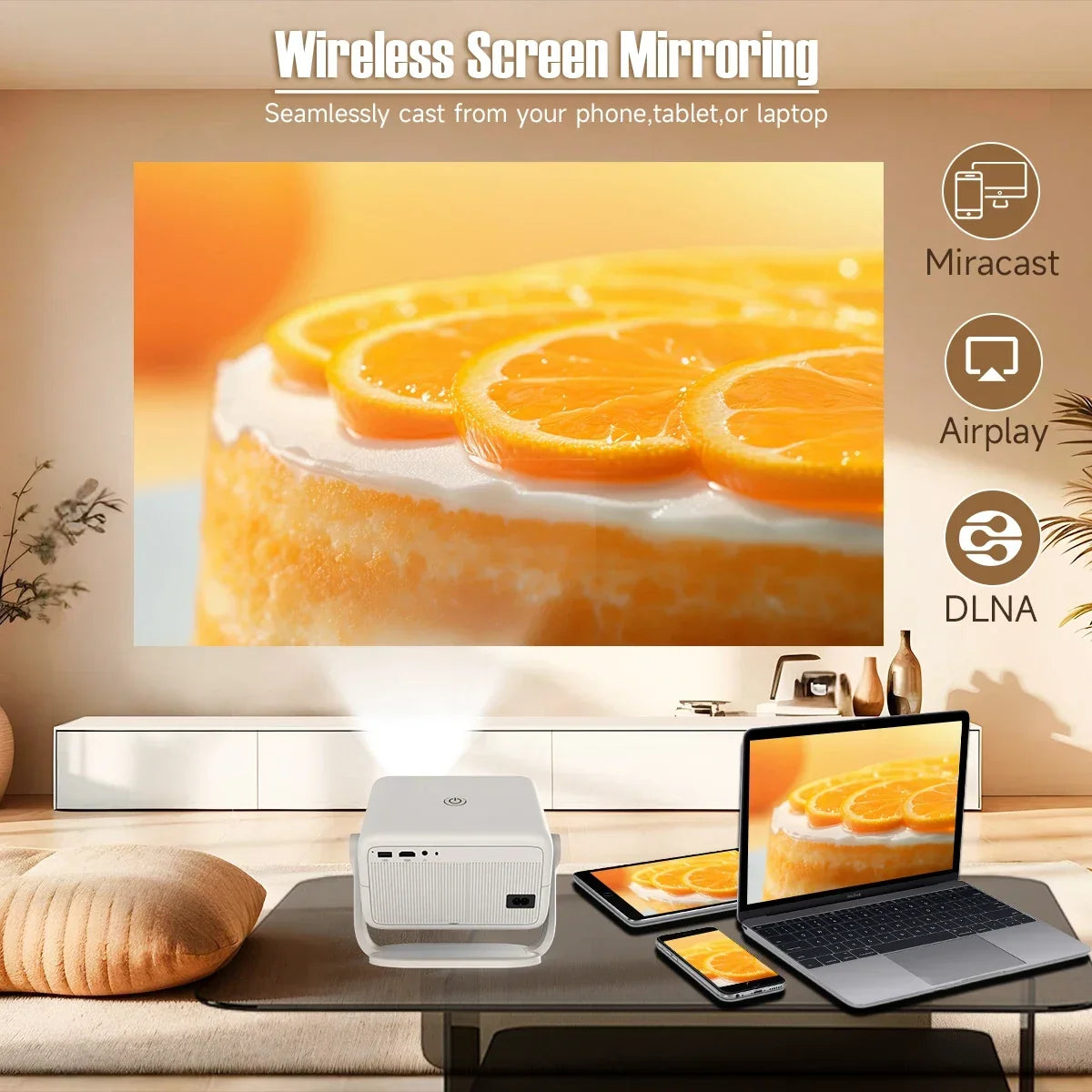 Magcubic L018 Portable 650 Lumens 1080P Projector