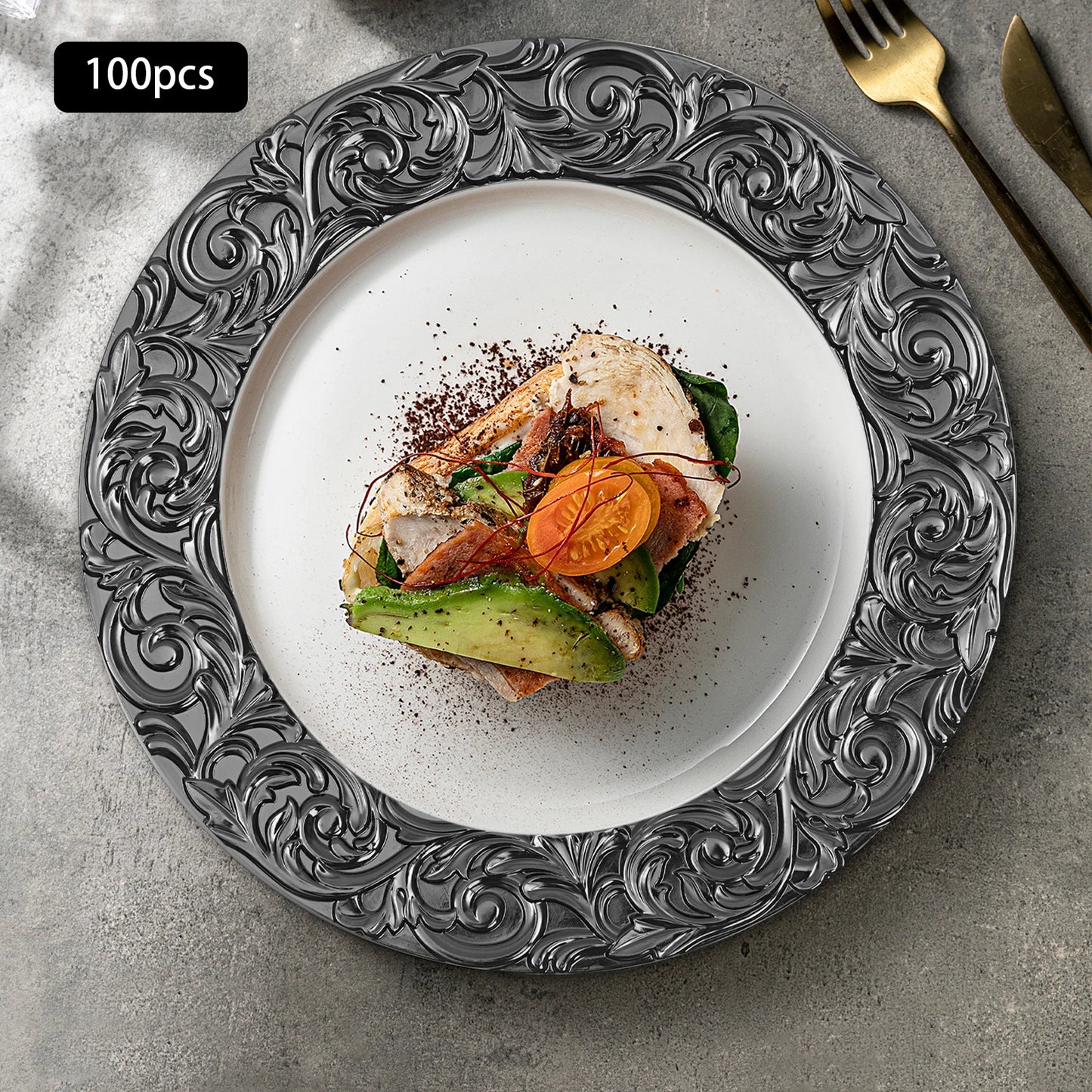 Reusable Round Charger Plates For Events