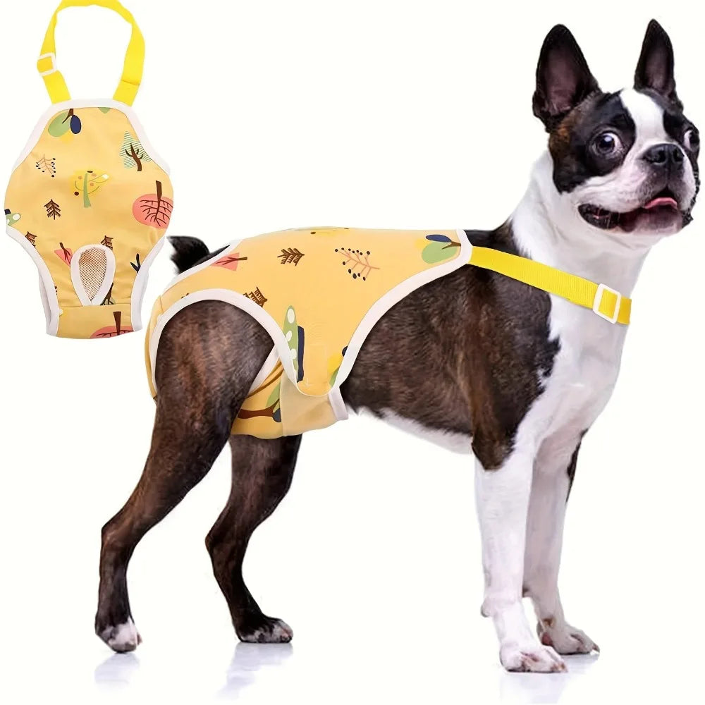 Washable Adjustable Female Dog Underwear Pants