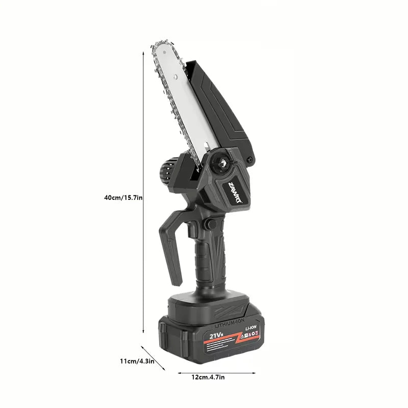 ZAWRT Cordless Chainsaw With Safety Lock