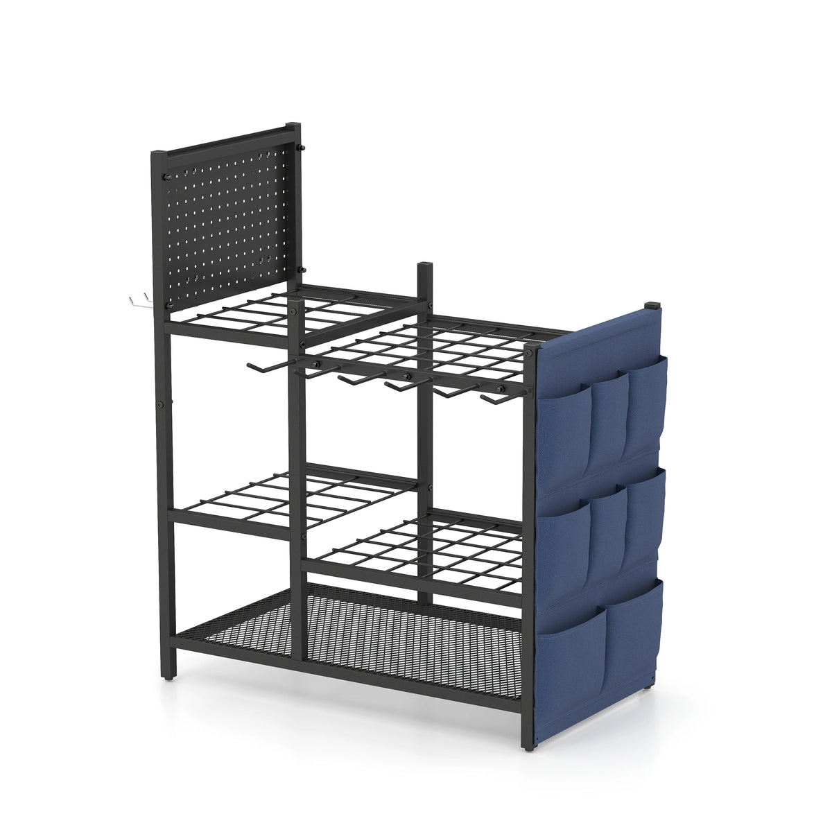 Heavy Duty Garden Tool Storage Organizer Rack