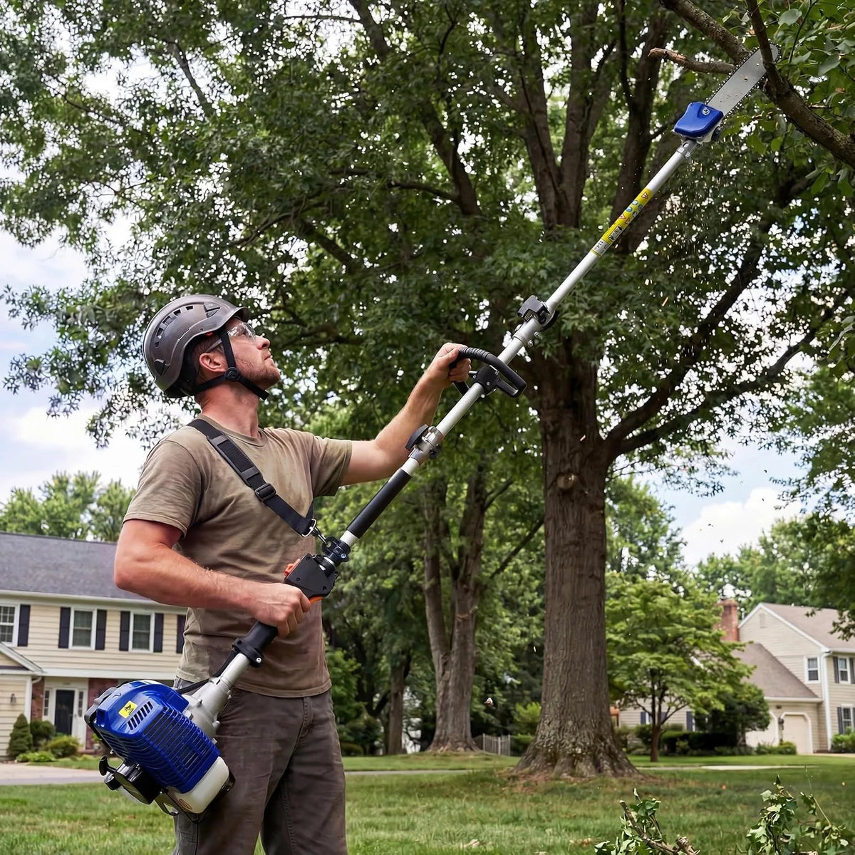 Professional Gas Powered Pole Saw Trimmer