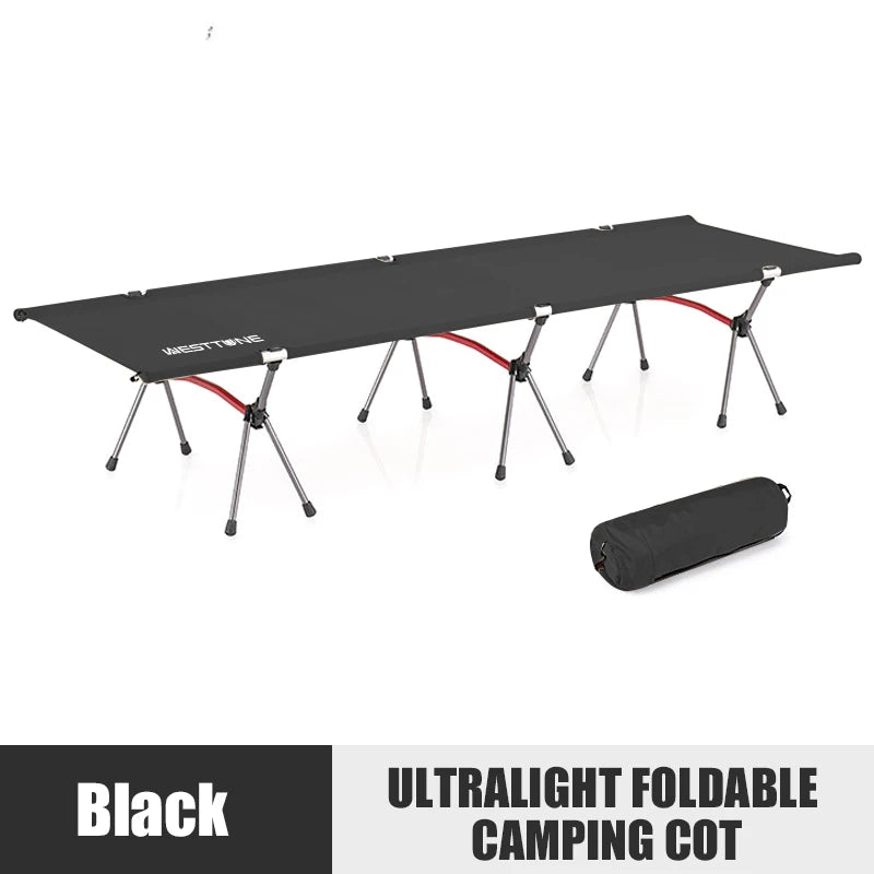 Westtune Ultra Light Aluminum Folding Camping Bed