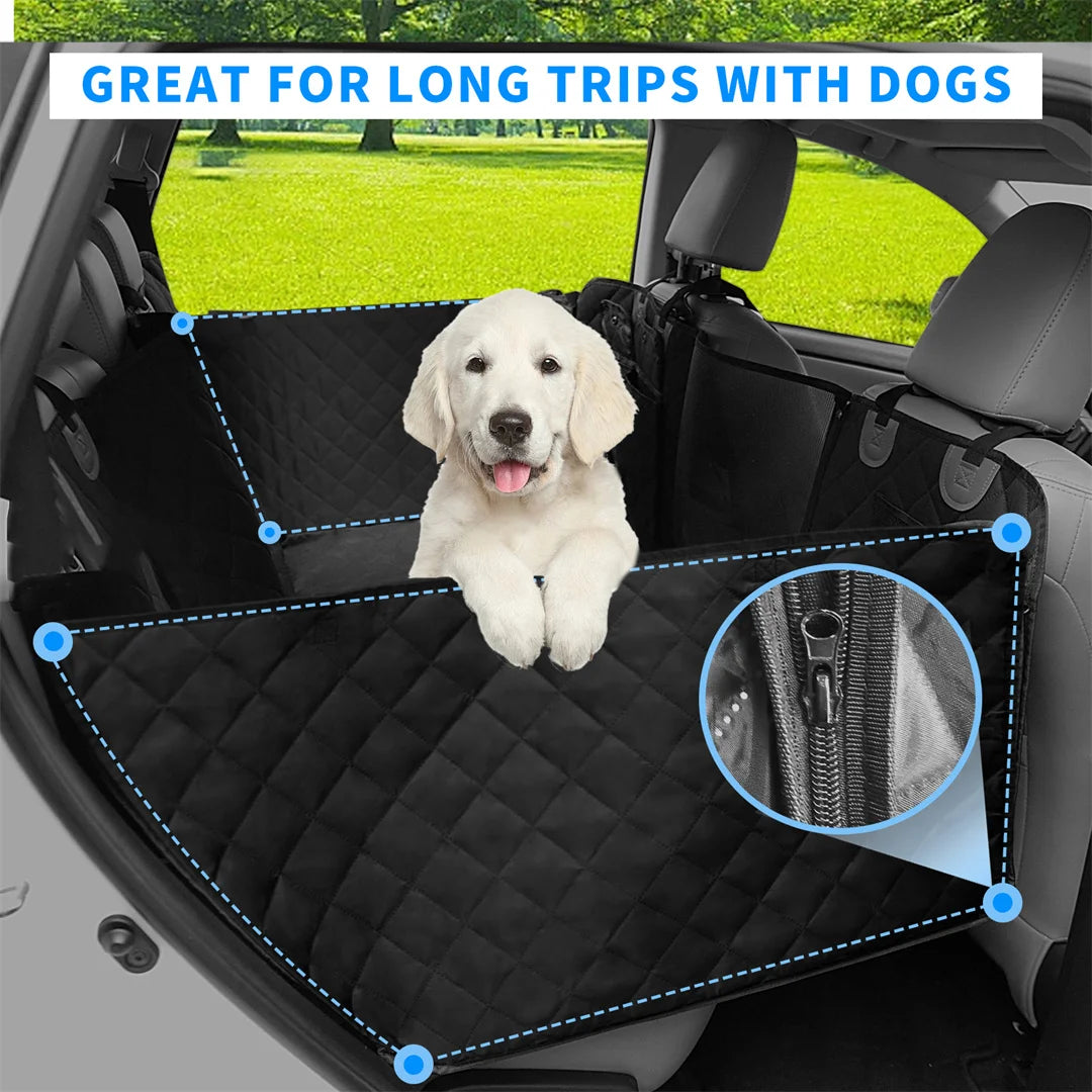 BINGOPAW Waterproof Dog Car Seat Cover Extender Hammock