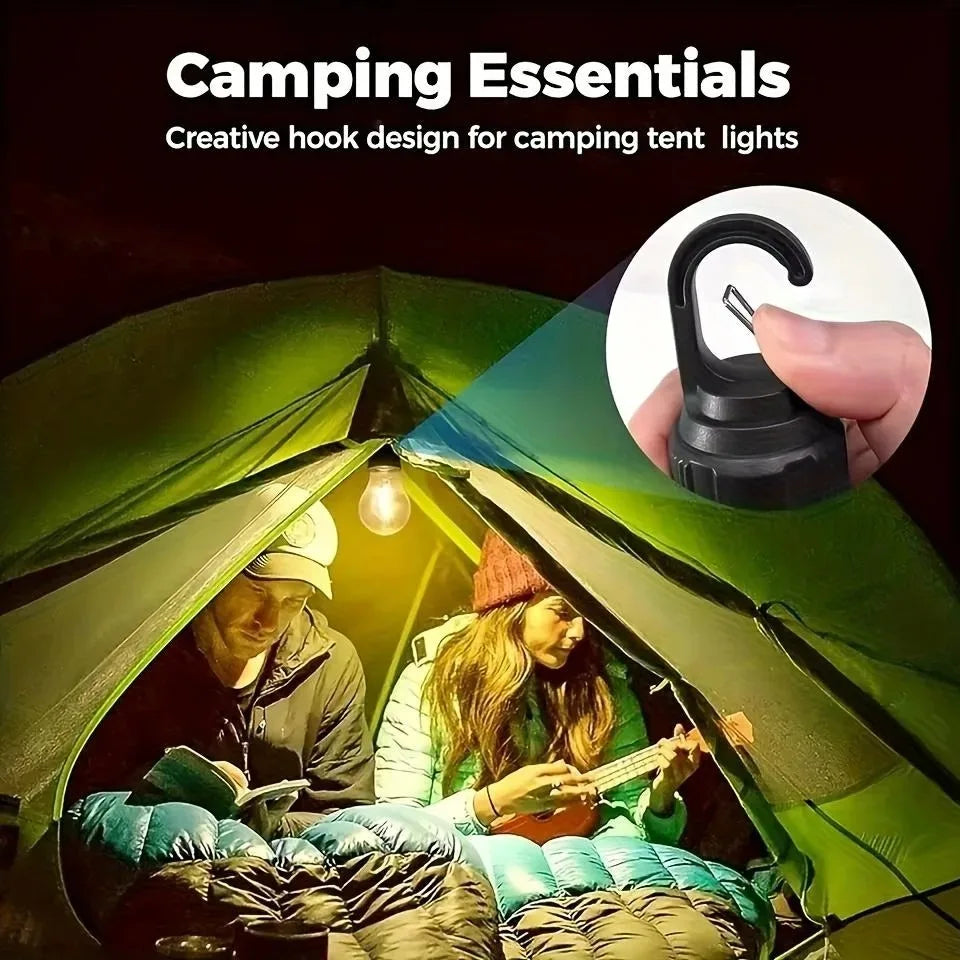 Portable Outdoor Solar Rechargeable LED Camping Lantern