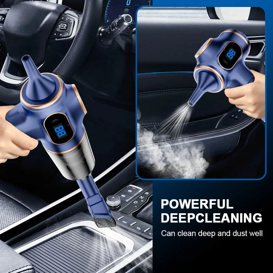 Wireless Car Vacuum Cleaner for Home and Auto