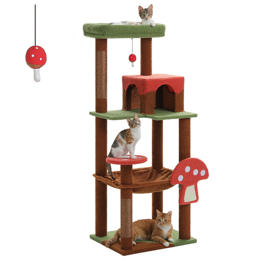 Pawz Road Multi Level Cat Tree With Scratching Posts