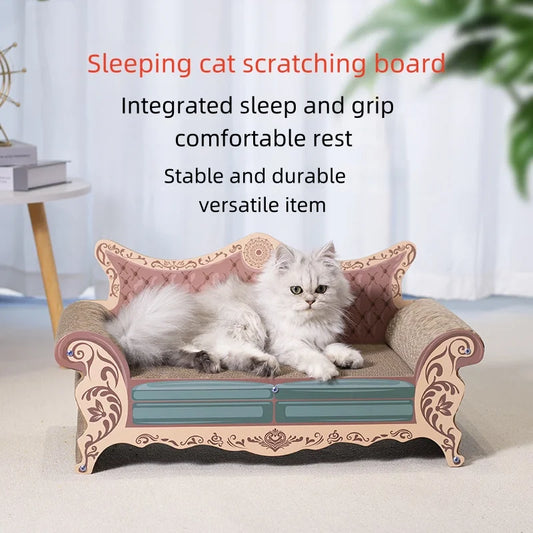 CZBNYX Cat Scratch Board And Integrated Bed Sofa