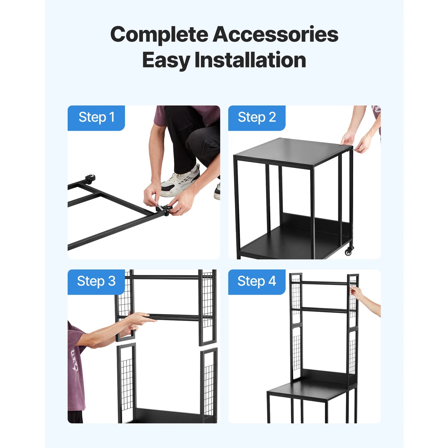 SucceBuy Steel Filament Spool Storage Rack