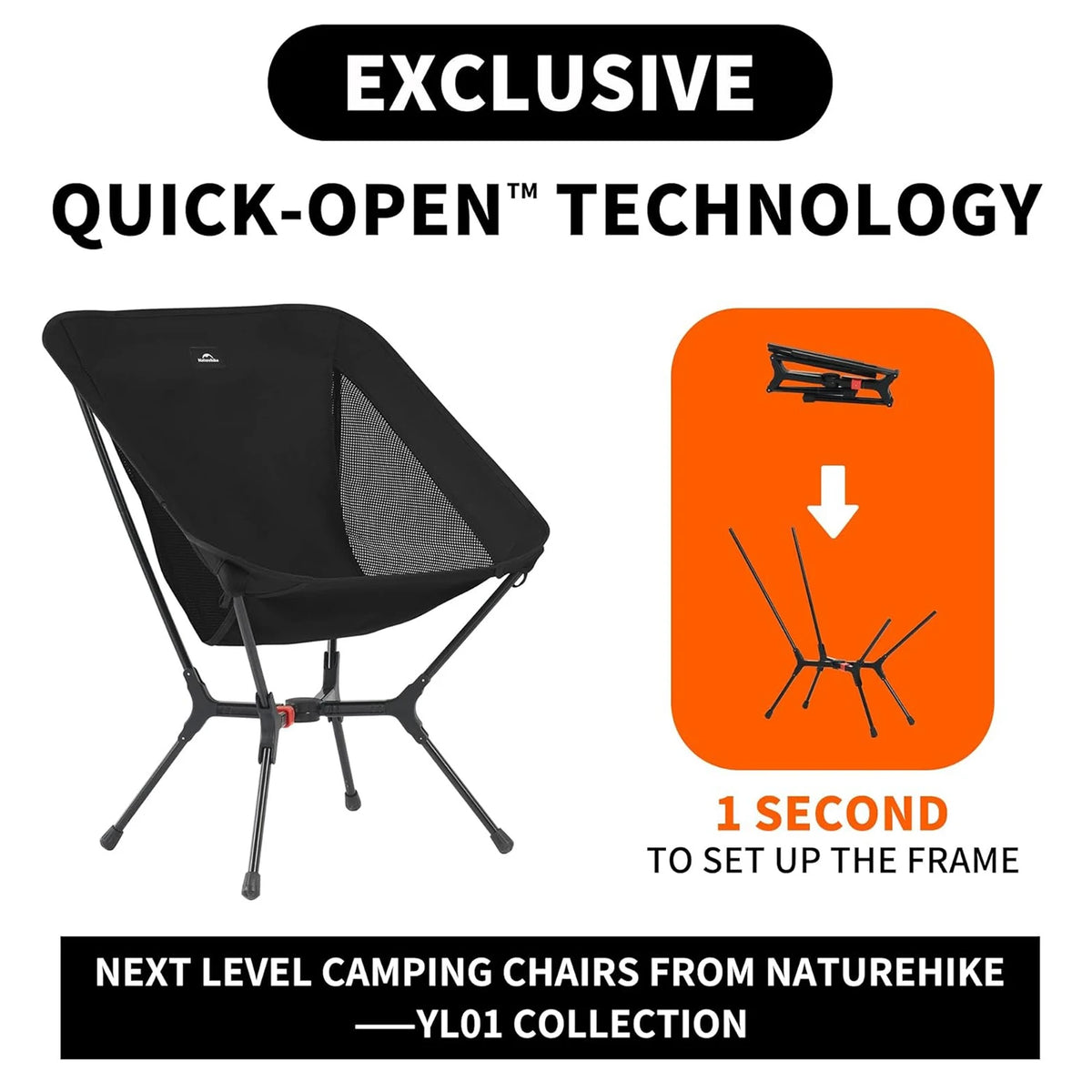 Naturehike Ultralight Folding Camping Chair