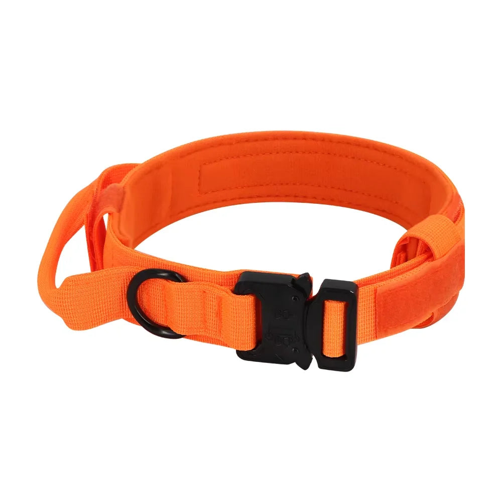 Adjustable Tactical Dog Training Collar With Leash Set