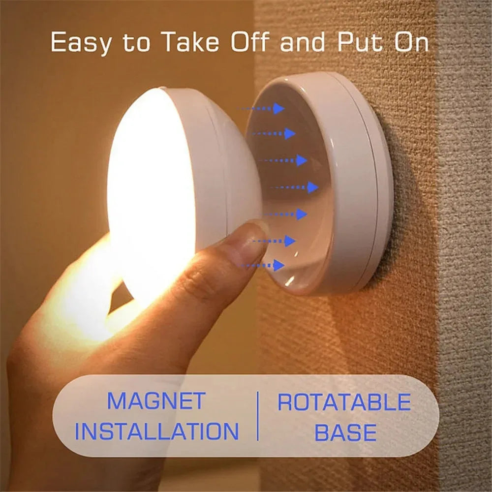 Liuyangmao USB Rechargeable Motion Sensor LED Night Light