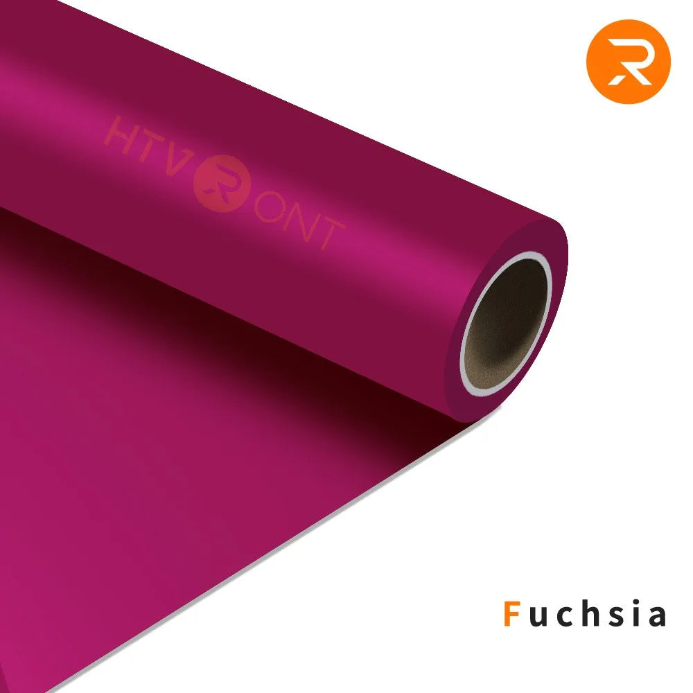 HTVRONT 12"X20ft/30x600cm Heat Transfer Vinyl Roll for T-shirt Garment Craft Heat Press DIY HTV Film For Printing Clothes Cricut