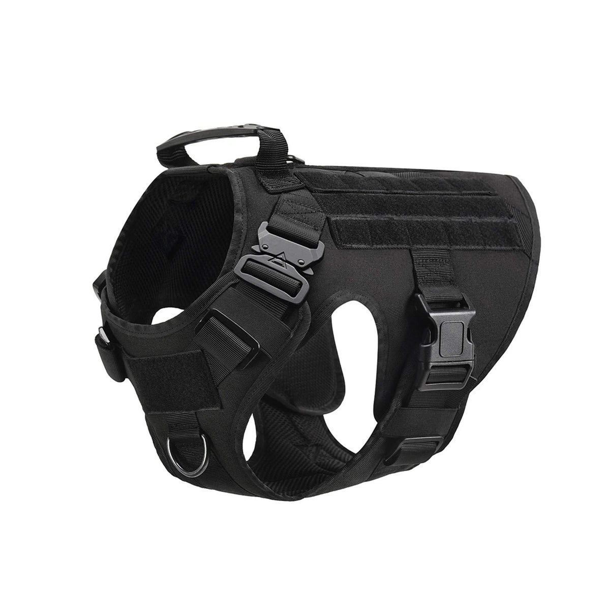 Tactical Dog Harness With Molle Pouches