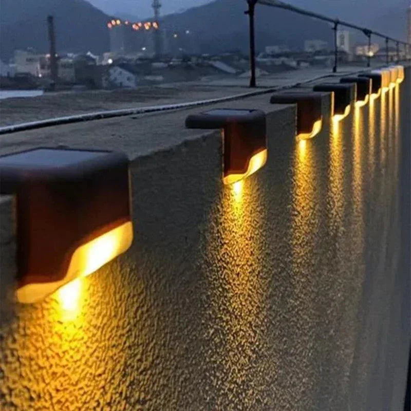 Super-Cheese Solar Deck Lights Outdoor LED Fence Pathway