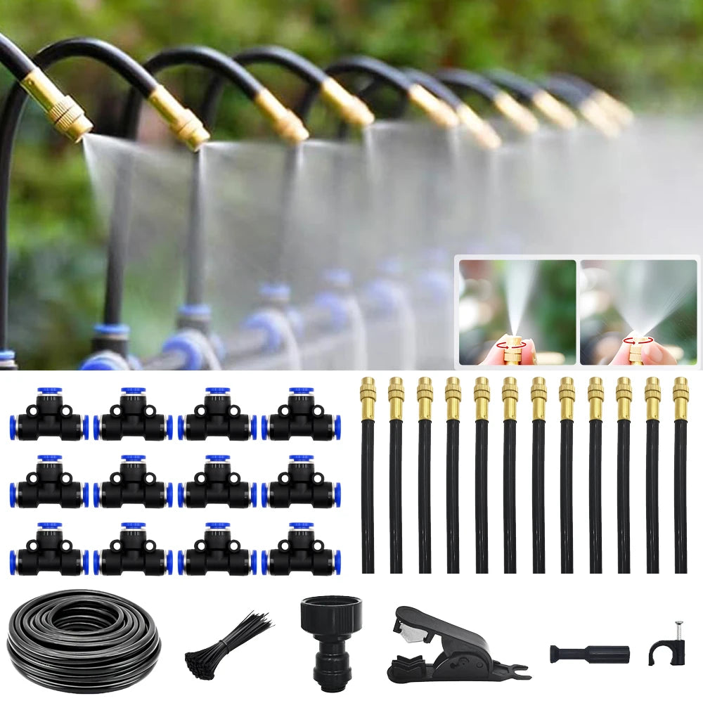 Adjustable Irrigation Spray Nozzle Kit For Gardens
