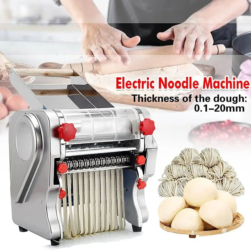 Stainless Steel Electric Pasta Maker And Noodle Machine