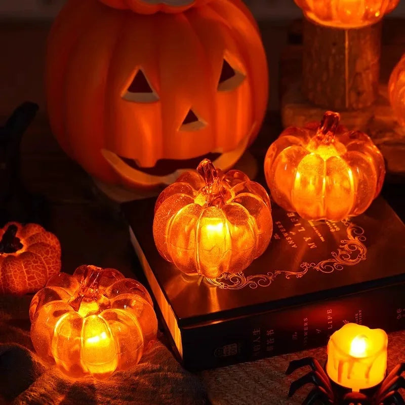 Halloween Led Pumpkin Tabletop Decoration Ornament