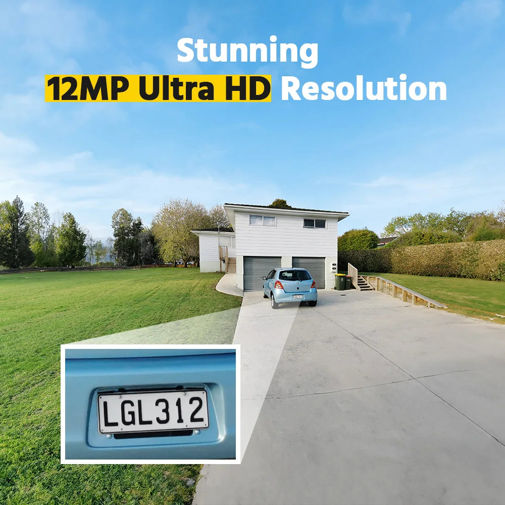 Annke 16Ch Poe Nvr Video Recorder Supports 12Mp Camera