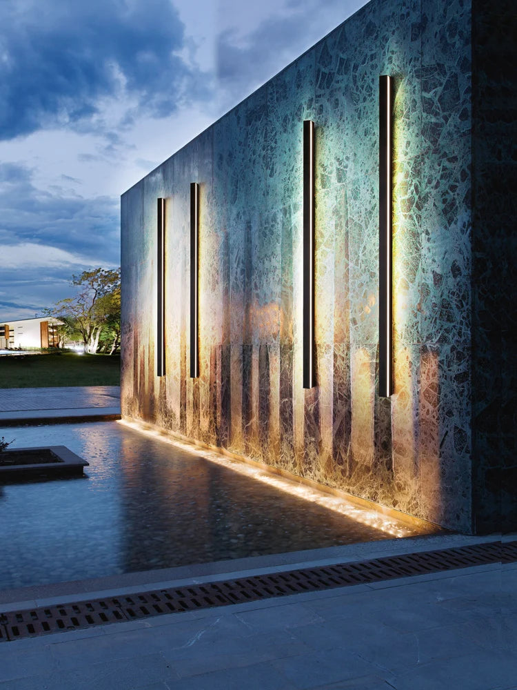TES Outdoor Waterproof Wall Lamp IP65 LED Strip Light