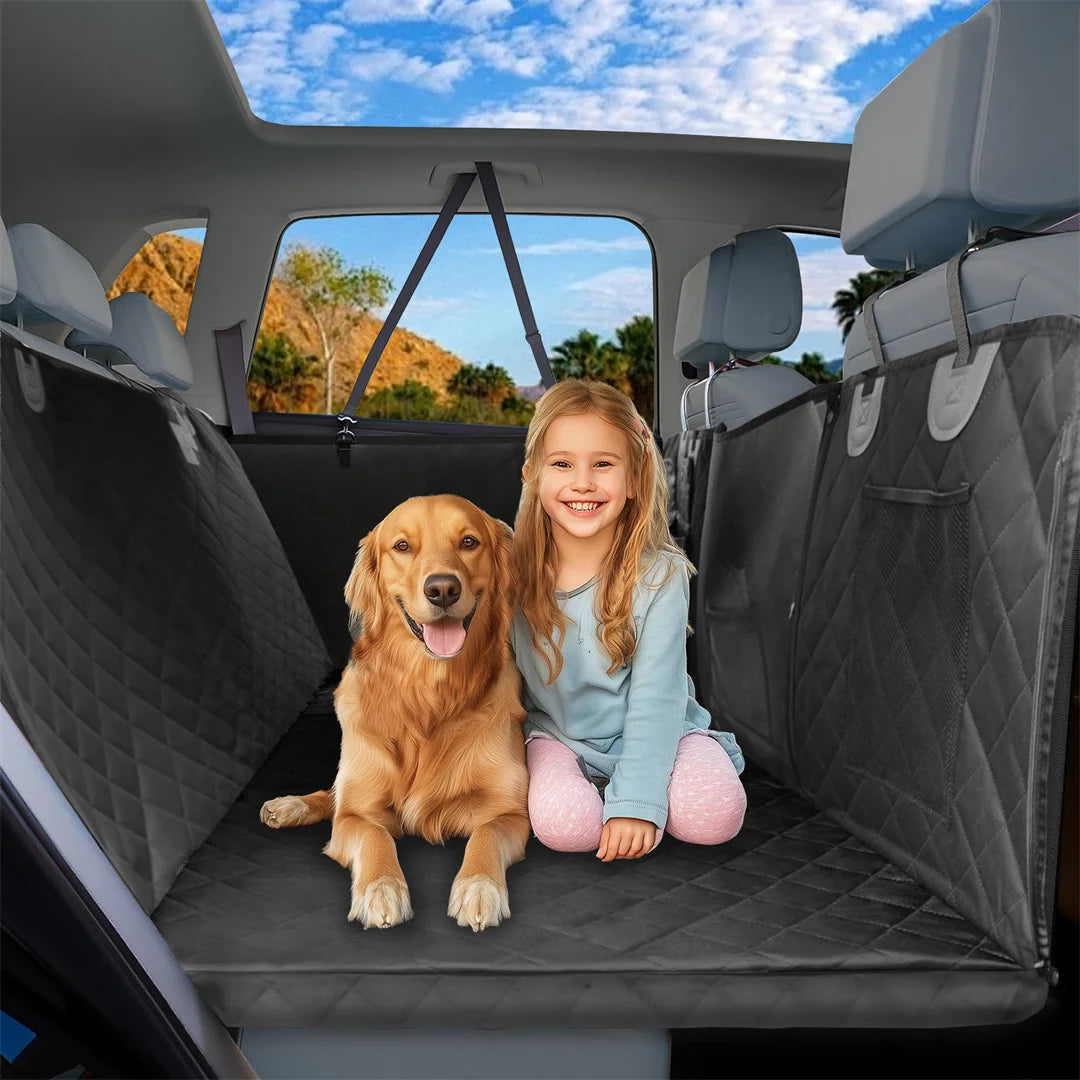 BINGOPAW Waterproof Dog Car Seat Cover Extender Hammock