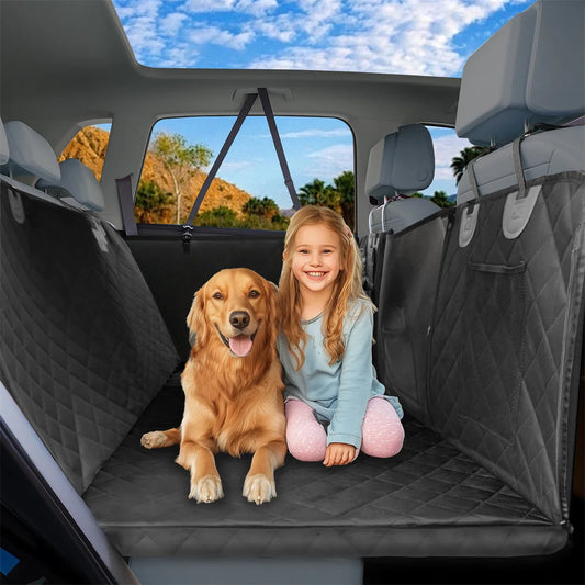BINGOPAW Waterproof Dog Car Seat Cover Extender Hammock