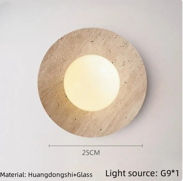 Jiankexing Natural Stone LED Wall Lamp