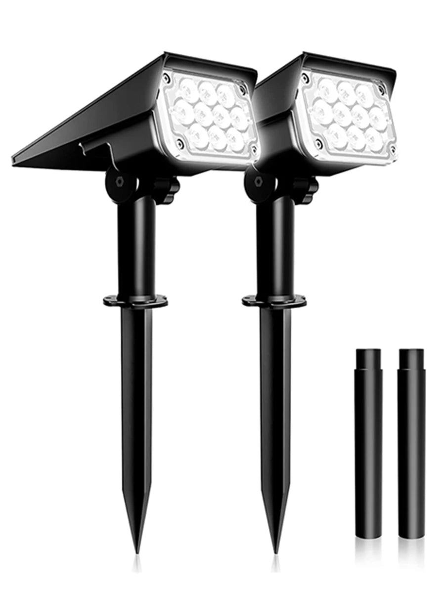 T-Sunrise Solar Garden Light Adjustable Outdoor Spotlight