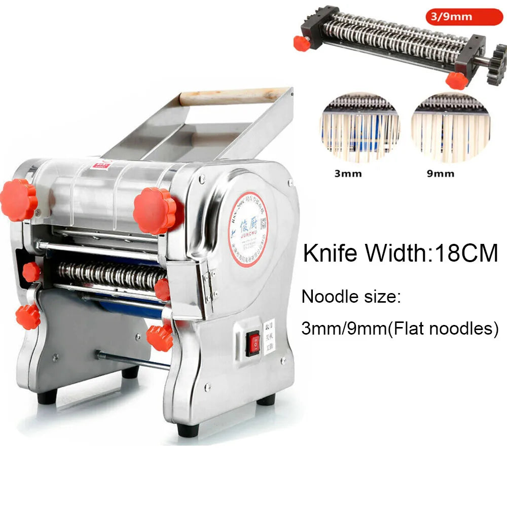 Stainless Steel Electric Pasta Maker And Noodle Machine