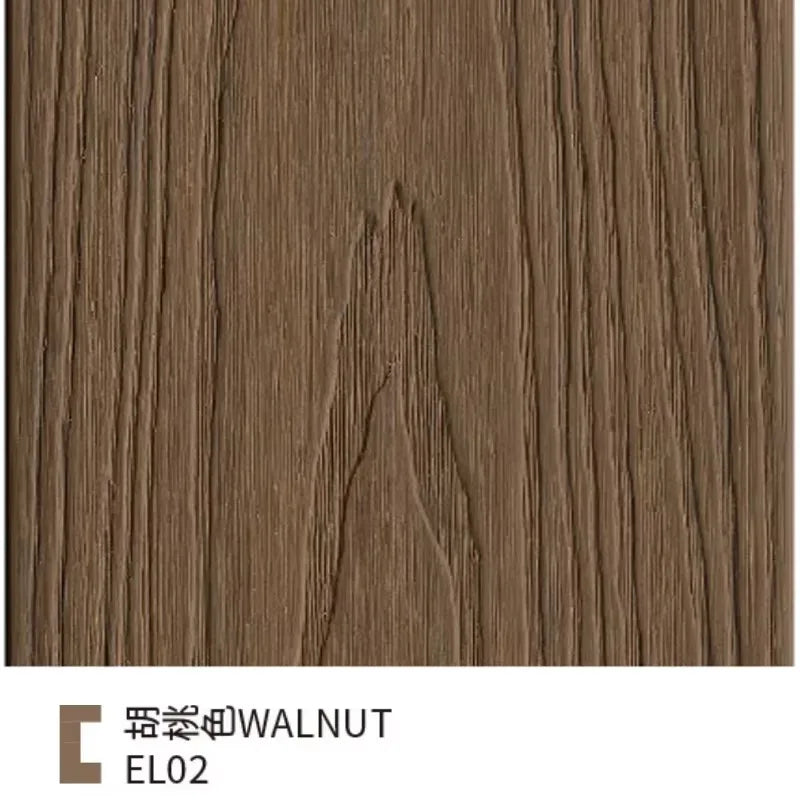 Waterproof WPC Louver Wall Panel Outdoor Cladding